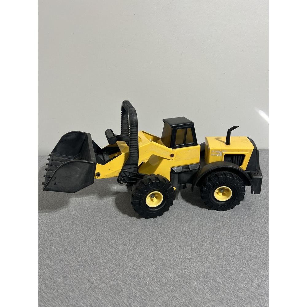 Vintage 1999 Tonka Front Loader Bulldozer Toy Truck Hasbro Construction Vehicle